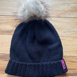 Black FXR Pom Beanie